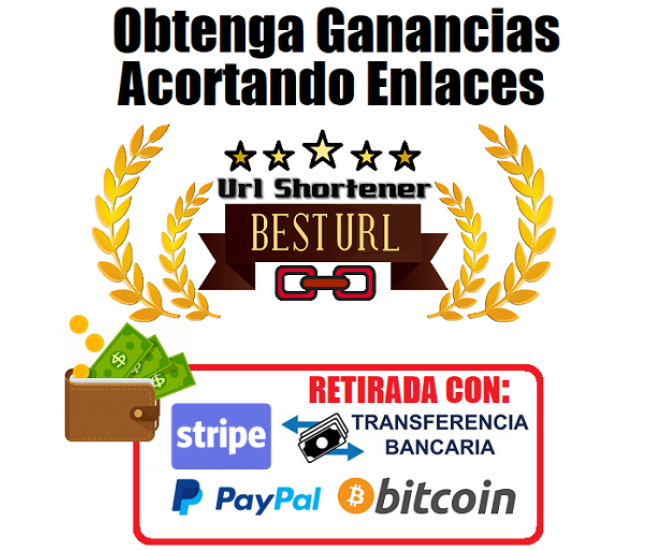 BestUrl. Acortar URL= Ingresos