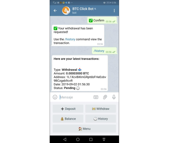 BTC Click Bot ¡SI PAGA!