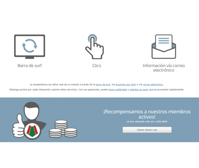 eBesucher. Gana € en automático ¡SI PAGA!