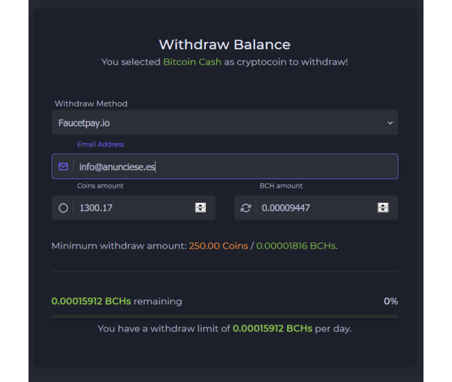 Faucet Crypto ¡SI PAGA!
