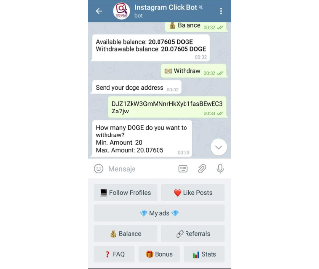 Instagram Click Bot ¡SI PAGA!