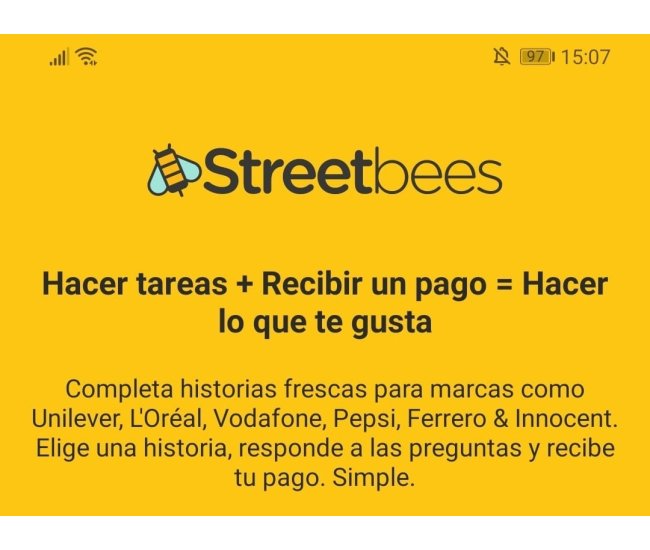 Streetbees te Paga por cada Encuesta ¡SI PAGA!
